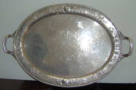 Charmont (Sterling, Hollowware) Large Waiter Tray