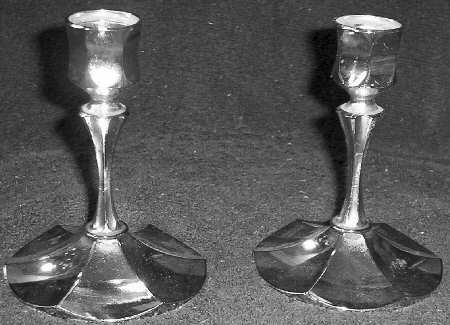 Irvinware Silverplate Hollowware Silverplate Candlestick