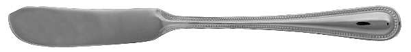 Pearl (Stainless) Flat Handle Master Butter Knife