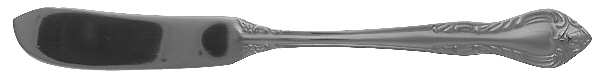 Queen's Fancy (Stainless, Glossy) Flat Handle Master Butter Knife