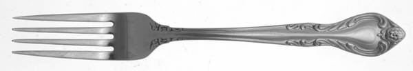 Queen's Fancy (Stainless, Glossy) Fork