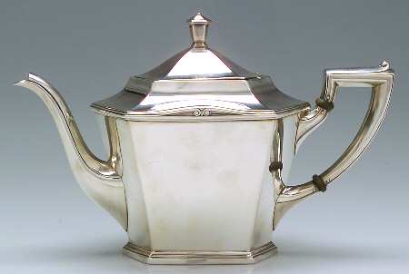 Theseum (Sterling, Hollowware) Teapot