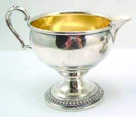 14A (Sterling Hollowware) Weighted Mini Creamer