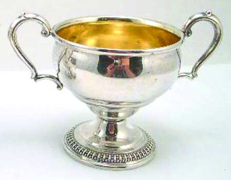 14A (Sterling Hollowware) Weighted Mini Open Sugar