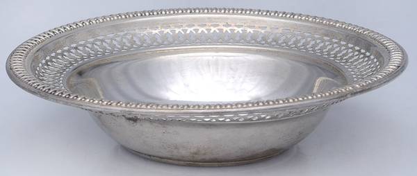 14A (Sterling Hollowware) 6" Bon Bon Bowl