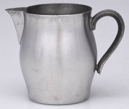 276 (Pewter, Hollowware) Mini Creamer