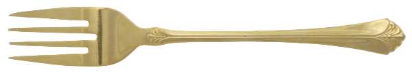 INS398 (Gold Electroplate) Individual Salad Fork