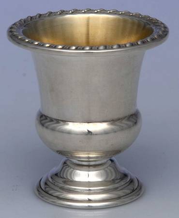 English Gadroon (Sterling, Hollowware) Toothpick Holder