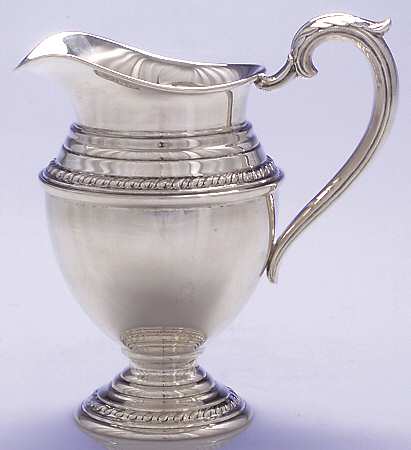 English Gadroon (Sterling, Hollowware) Creamer
