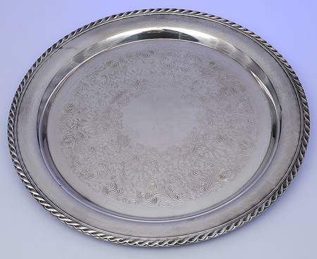 471 (Silverplate, Hollowware) 15" Round Tray
