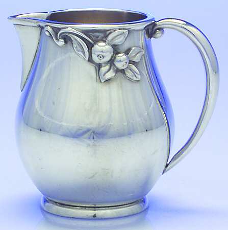 Apple Blossom (Silverplate, Hollowware) Creamer by International Silver