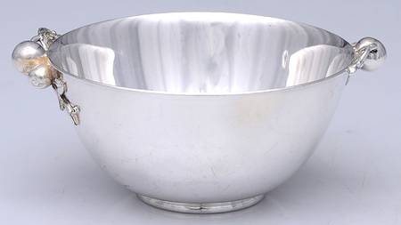 Apple Blossom (Silverplate, Hollowware) Waste Bowl