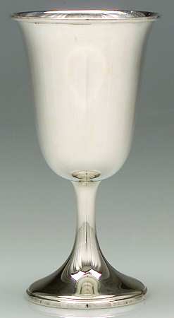 0320 (Sterling, Hollowware) Water Goblet