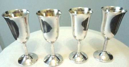 0320 (Sterling, Hollowware) Sterling Cordial Cup