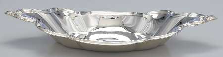 Wakefield (Silverplate, Hollowware) Silverplate Bon Bon Bowl