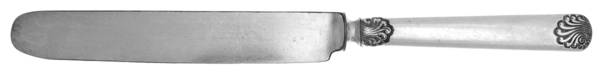 INS410 (Silverplate) Blunt Solid Knife