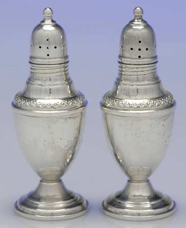 3000 (Sterling, Hollowware) Weighted Salt and Pepper Set
