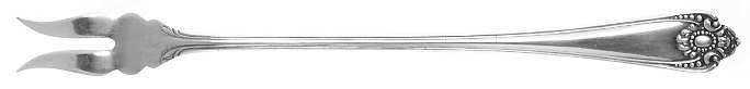 INS420 (Silverplate) Short Handle Pickle/Olive Fork