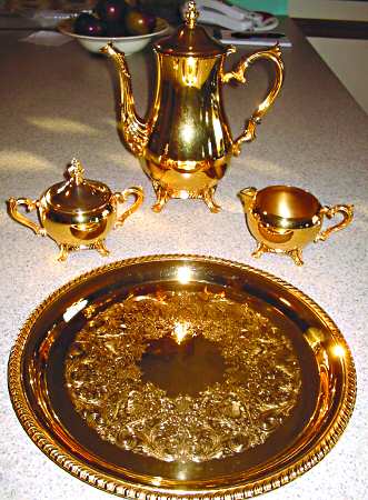INS428 (Gold Electroplate, Hollowware) by International Silver