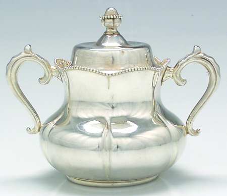 C1559 (Sterling, Hollowware) Sugar Bowl & Lid