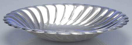 Waverly (Silverplate, Hollowware) 10" Round Low Vegetable Bowl