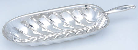 Banana Leaf (Silverplate, Hollowware) 11" Leaf Dish