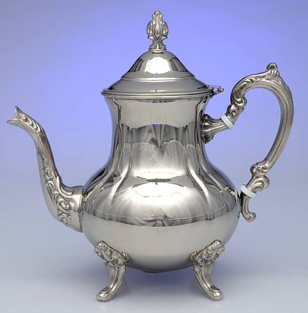 INS430 (Silverplate, Hollowware) Teapot
