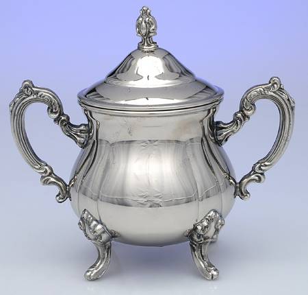 INS430 (Silverplate, Hollowware) Sugar Bowl & Lid