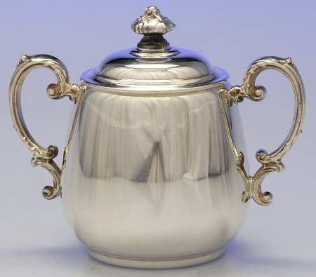 Spring Flower (Silverplate, Hollowware) Sugar Bowl & Lid