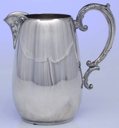Spring Flower (Silverplate, Hollowware) Ice Lip Water Pitcher