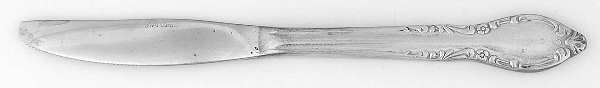 INS436 (Silverplate) Youth Knife, Solid Piece