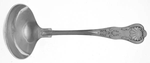INS439 (Silverplate) Solid Soup Ladle