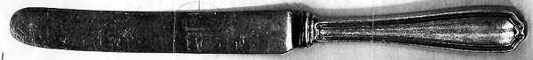 INS447 (Silverplate) Old French Hollow Knife