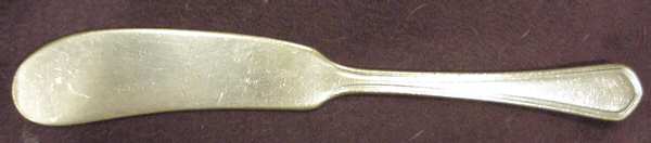 INS452 (Silverplate) Flat Handle Butter Spreader