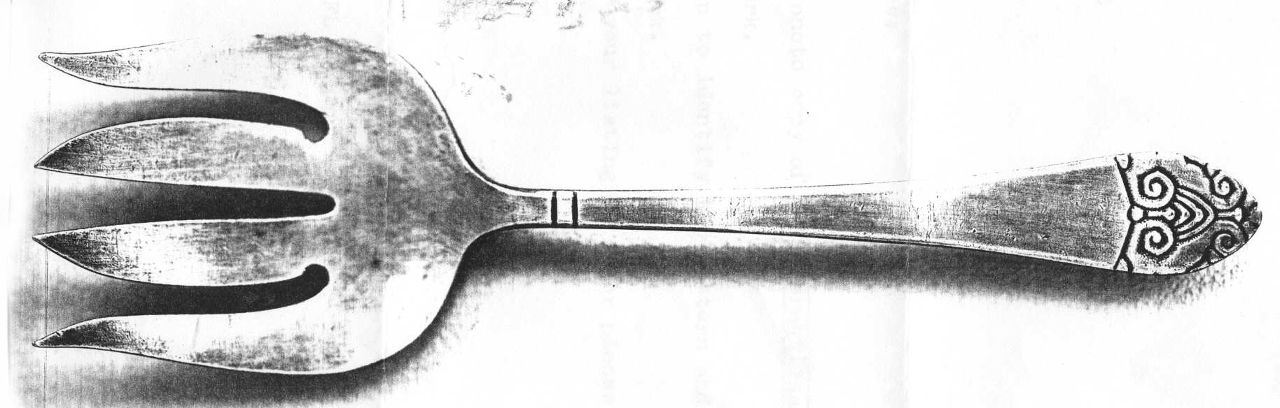 Waldorf Astoria (Silverplate) Cold Meat Serving Fork