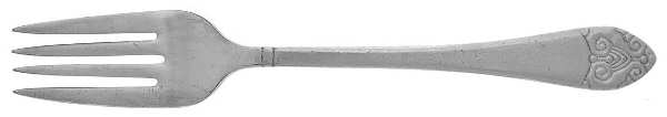 Waldorf Astoria (Silverplate) Individual Salad Fork