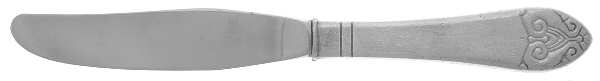Waldorf Astoria (Silverplate) Modern Hollow Butter Spreader (Stainless)