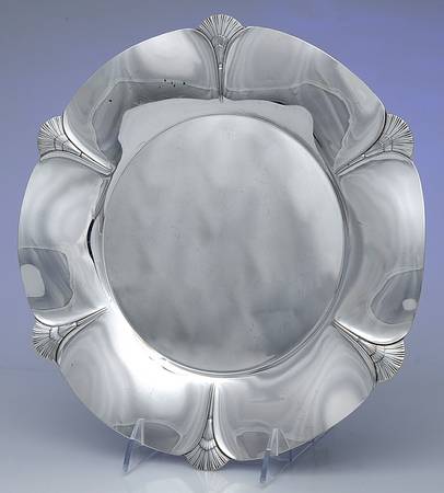 Manhattan (Silverplate, Hollowware) 11" Sandwich Plate
