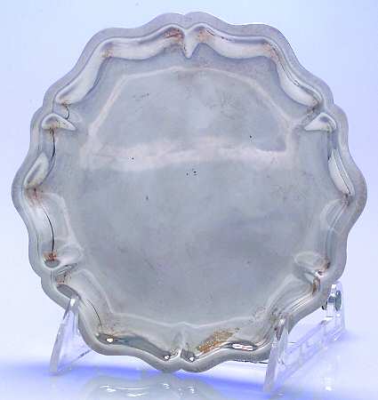Chatham (Silverplate, Hollowware) Silverplate Card Tray