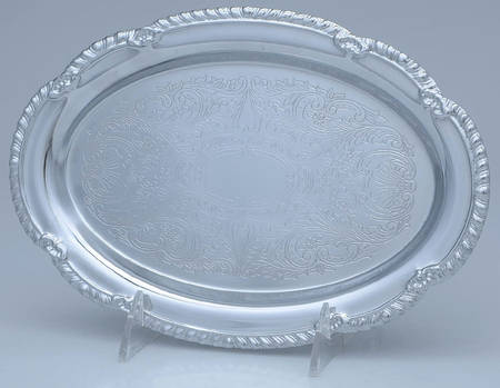 Irvinware Silverplate Hollowware 9" Dresser Tray