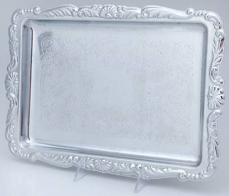 Irvinware Silverplate Hollowware Rectangular Dresser Tray