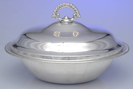 French Gadroon (Silverplate, Hollowware) by International Silver