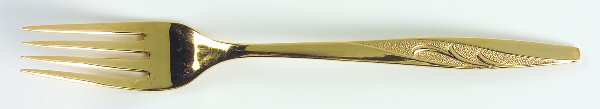 Golden Charm (Gold Electroplate) Fork