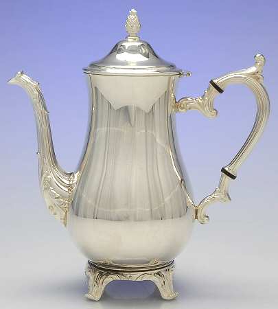 2601 (Silverplate, Hollowware) Silverplate Coffee Pot