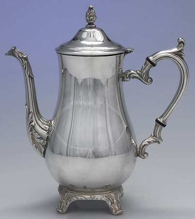 2601 (Silverplate, Hollowware) Silverplate Coffee Pot