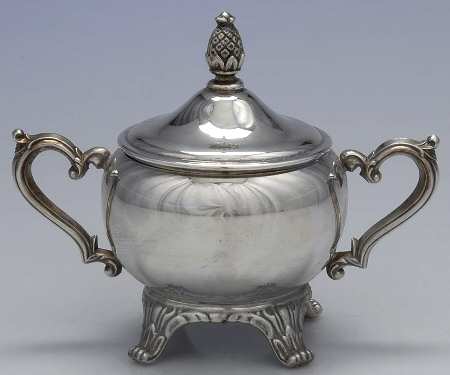 2601 (Silverplate, Hollowware) Sugar Bowl No Lid