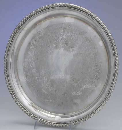 2601 (Silverplate, Hollowware) 12" Round Tray