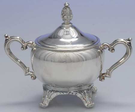 2601 (Silverplate, Hollowware) Sugar Bowl & Lid