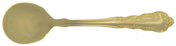 Laurel Gold (Gold Electroplate) Sugar Spoon