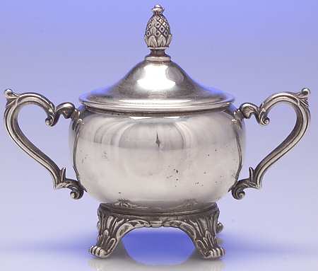 2061 (Silverplate, Hollowware) Sugar Bowl & Lid